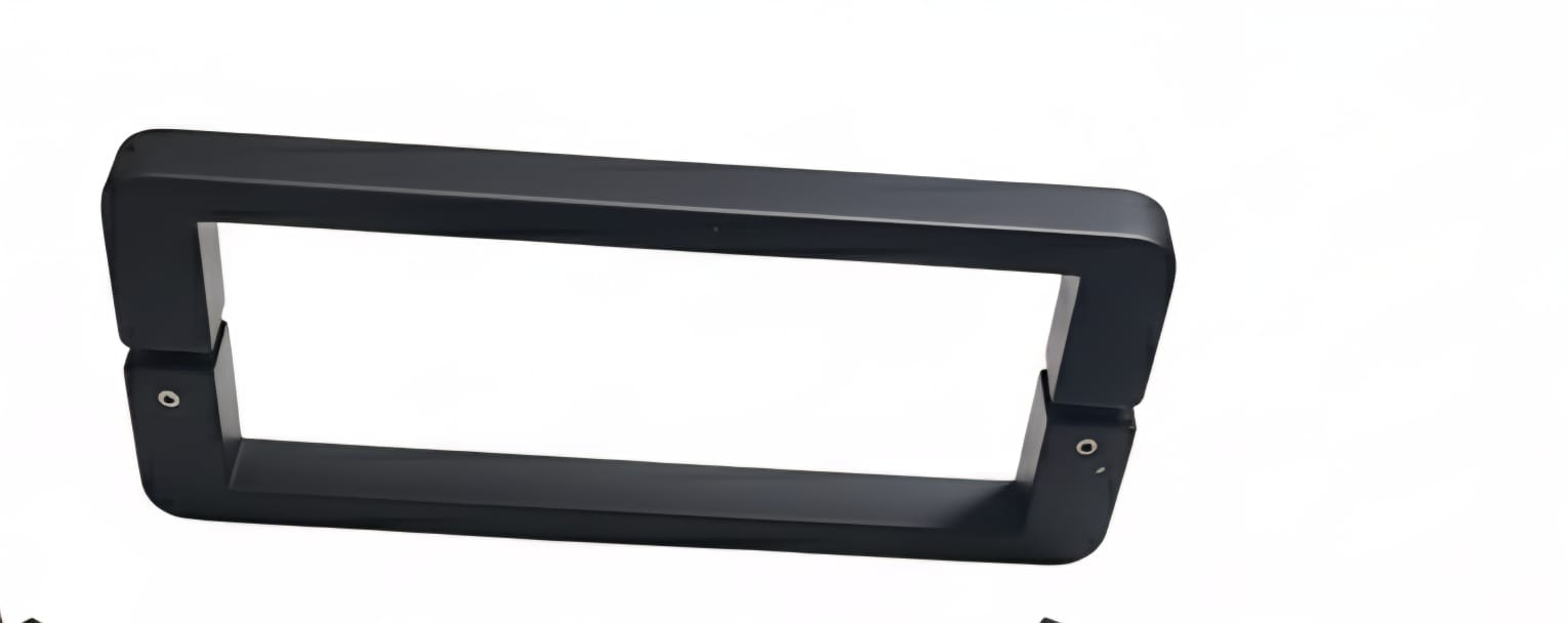 D-Type Pull Door Handle Stainless Steel 304 — Matt Black