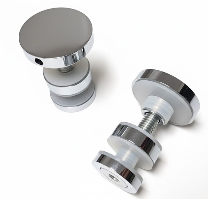 FIX Panel Rail connector — Chrome