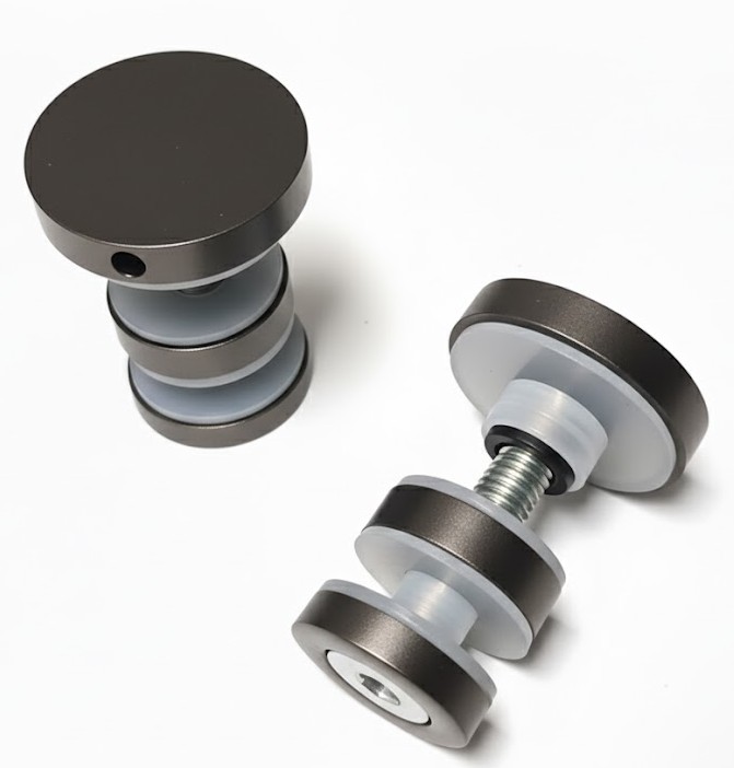 FIX Panel Rail connector — Gun Metal