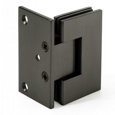 Stainless Steel L Hinge 90 degree — Gun Metal