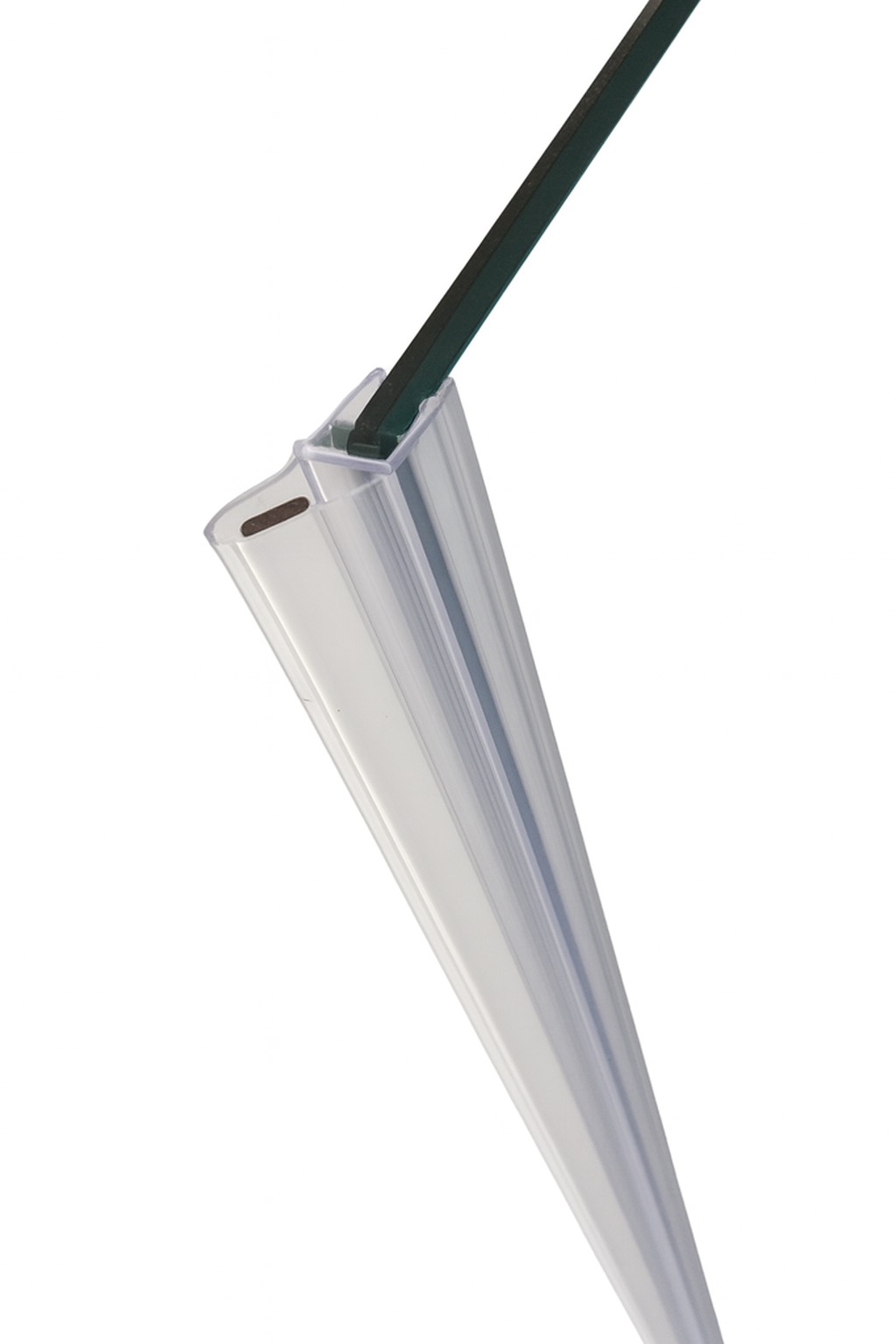 Magnetic Door Seal 6mm × 2 (Semi Frameless) — Clear