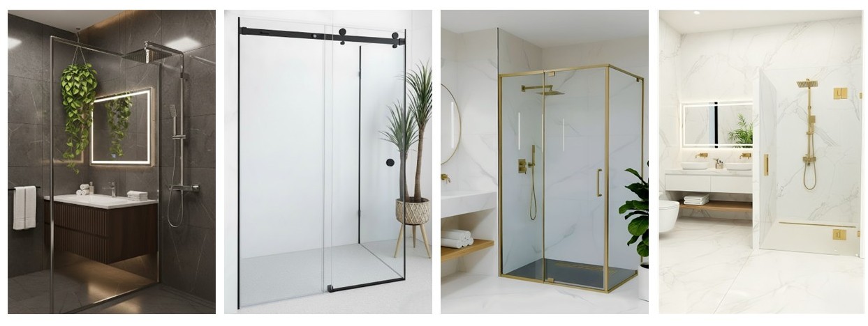 Frameless shower screen 2