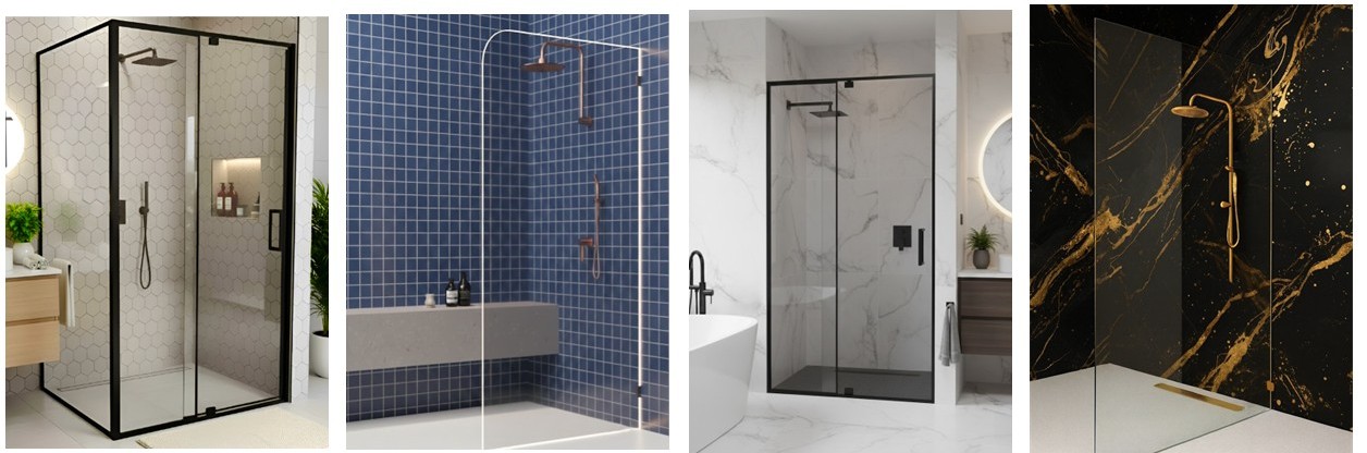 Frameless shower screen 3