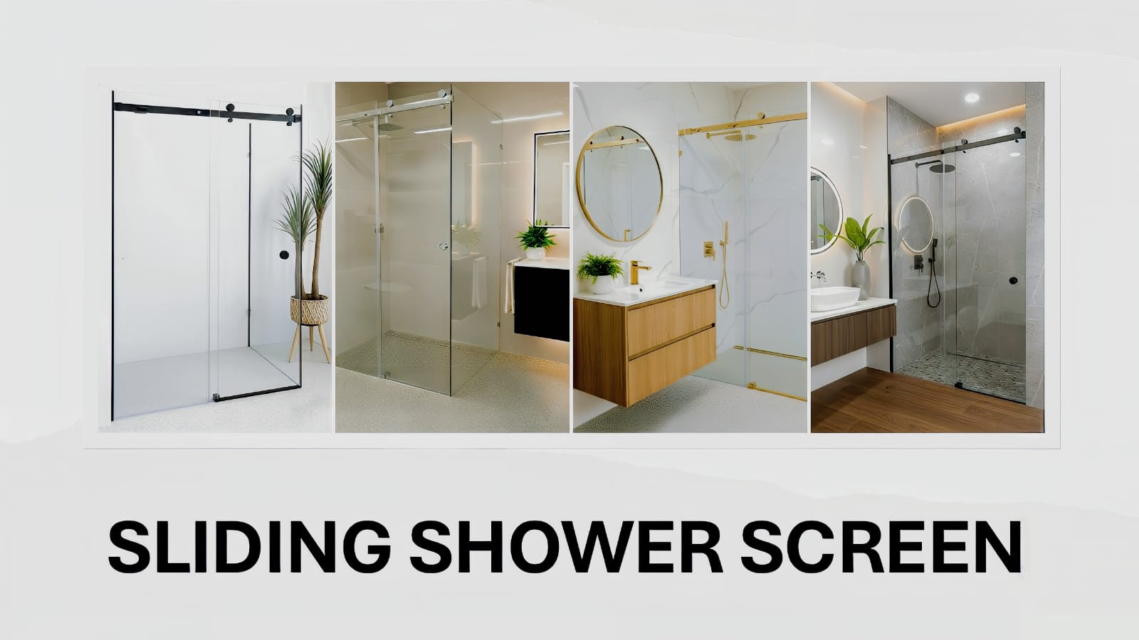 Internal Sliding shower screen collection