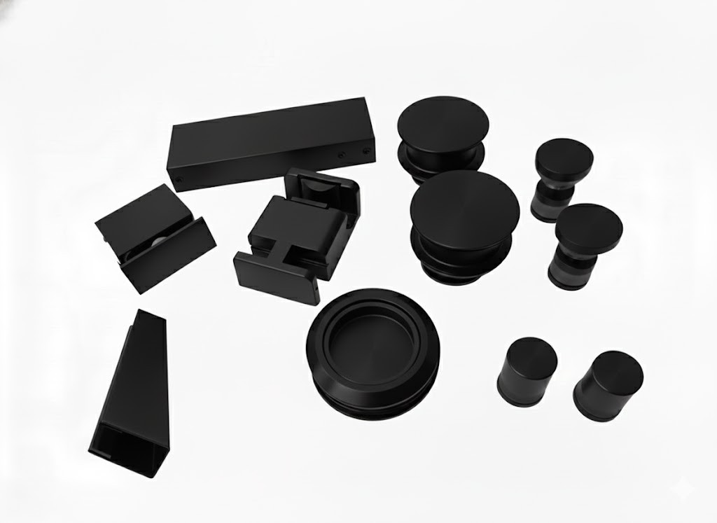 Matt Black U-Channel hardware