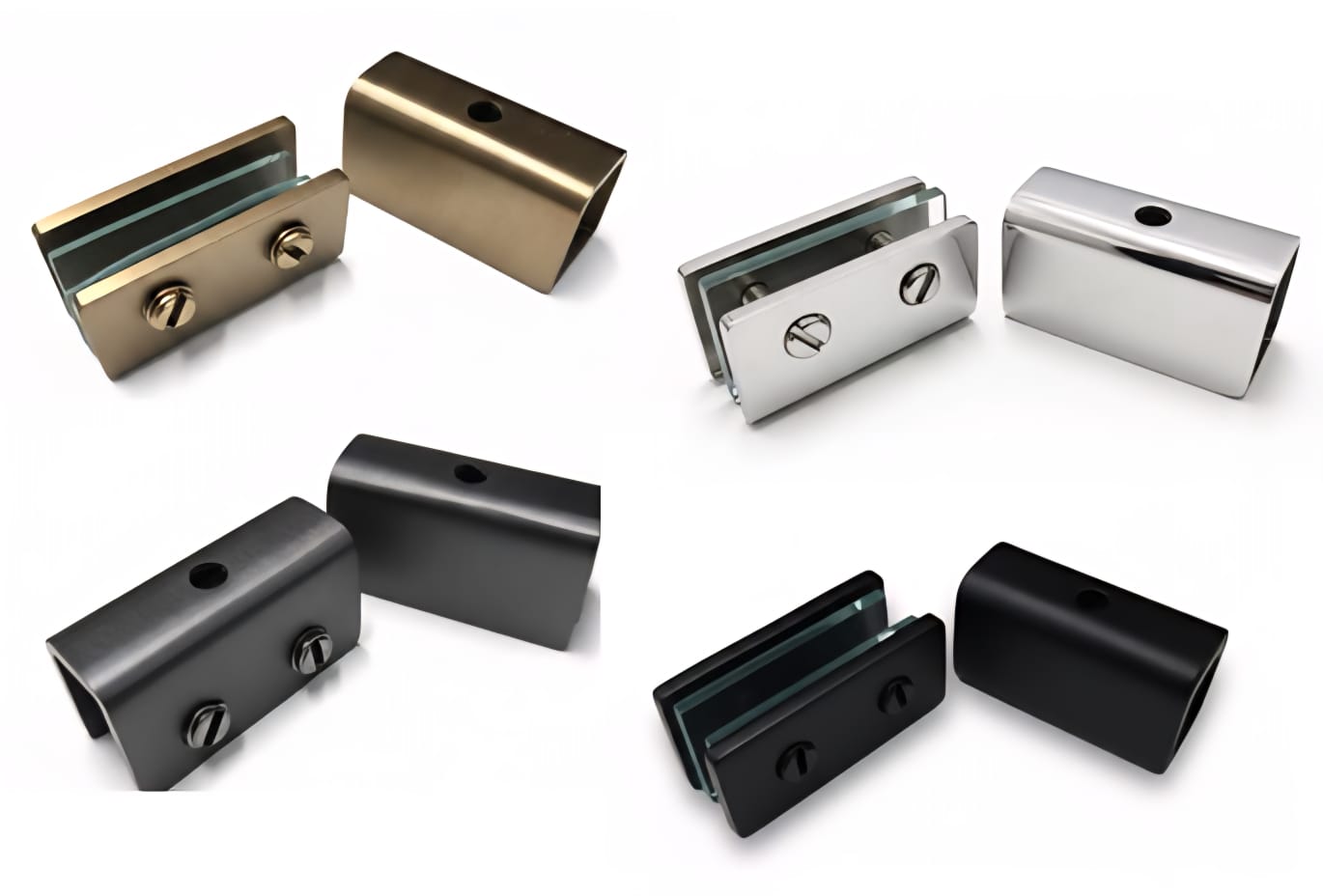 U Clamp for shower screens